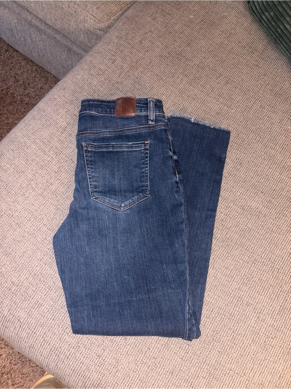 Maurices Dark Blue Straight Leg Jeans